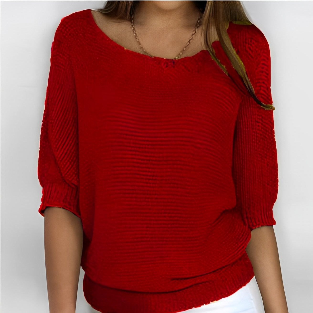 Victoria - Jersey cálido con cuello suave