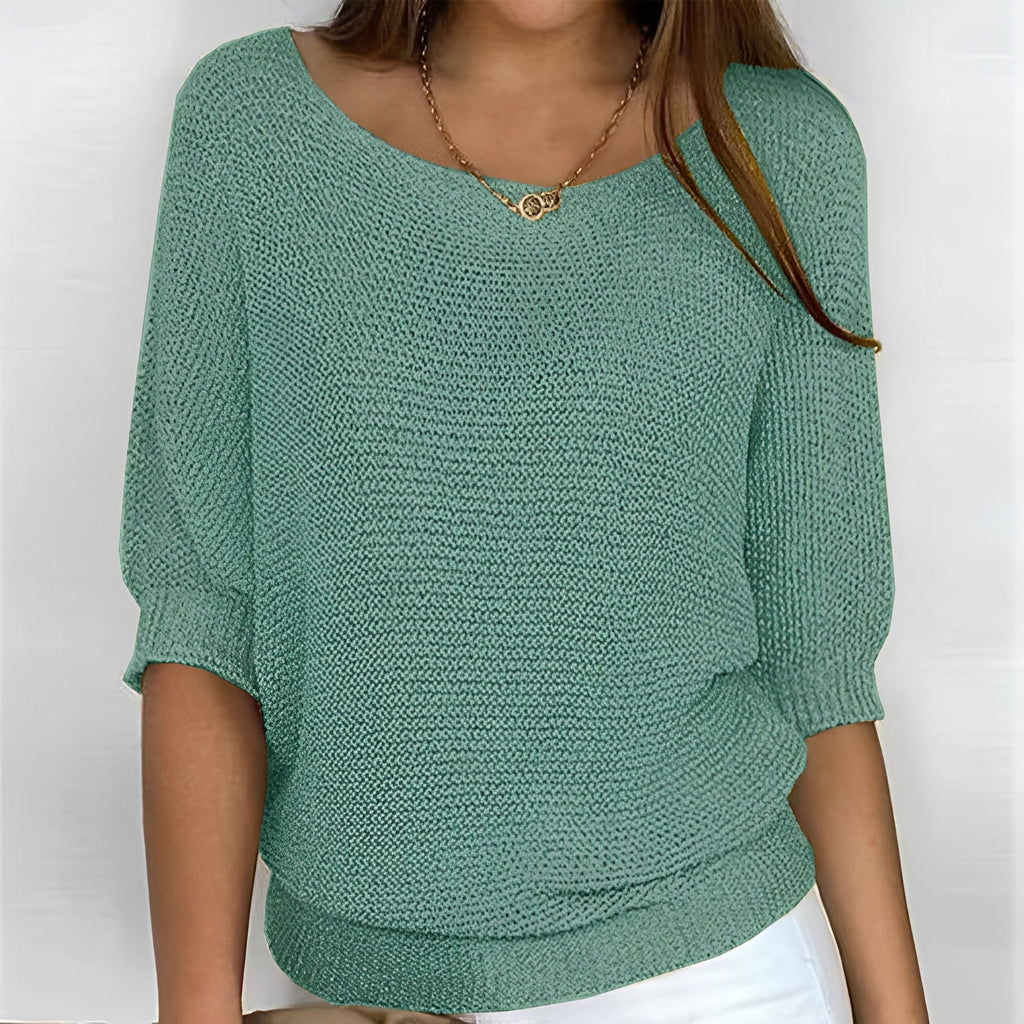Victoria - Jersey cálido con cuello suave