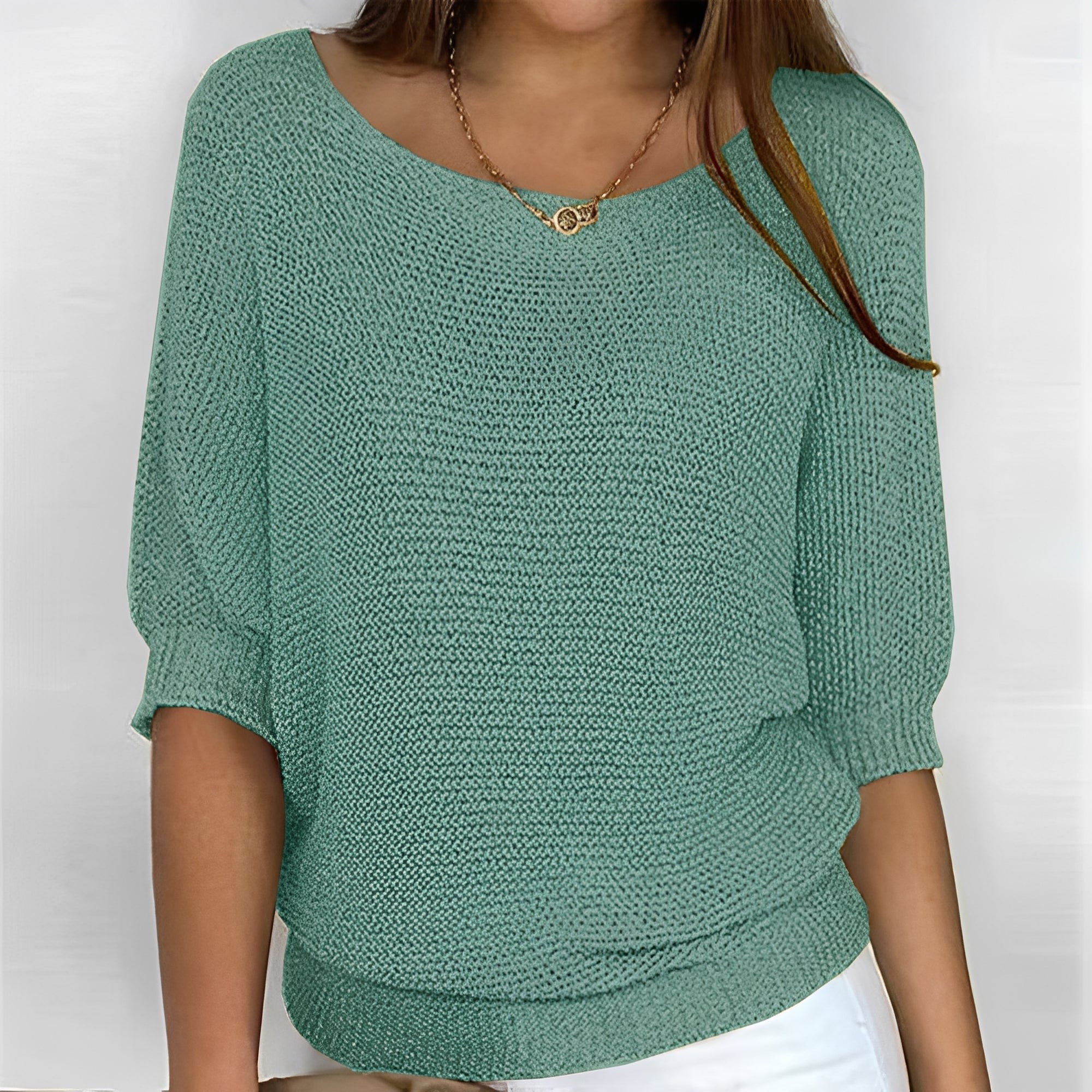 Victoria - Jersey cálido con cuello suave