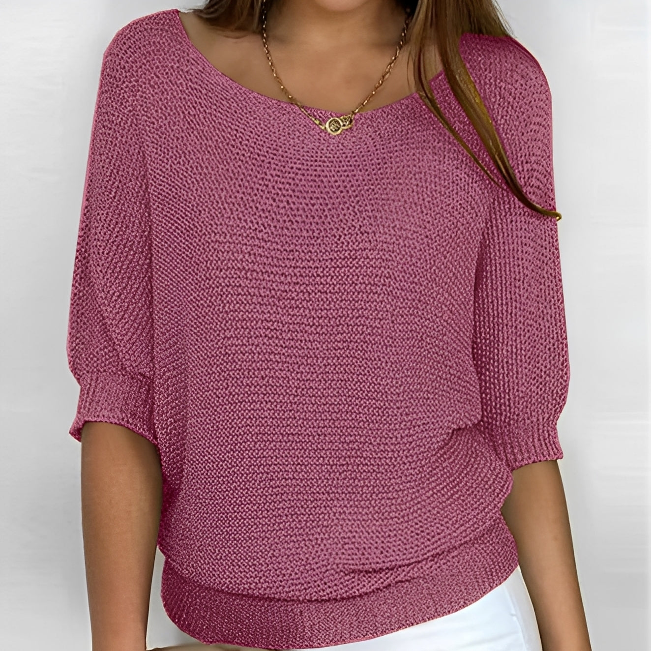 Victoria - Jersey cálido con cuello suave