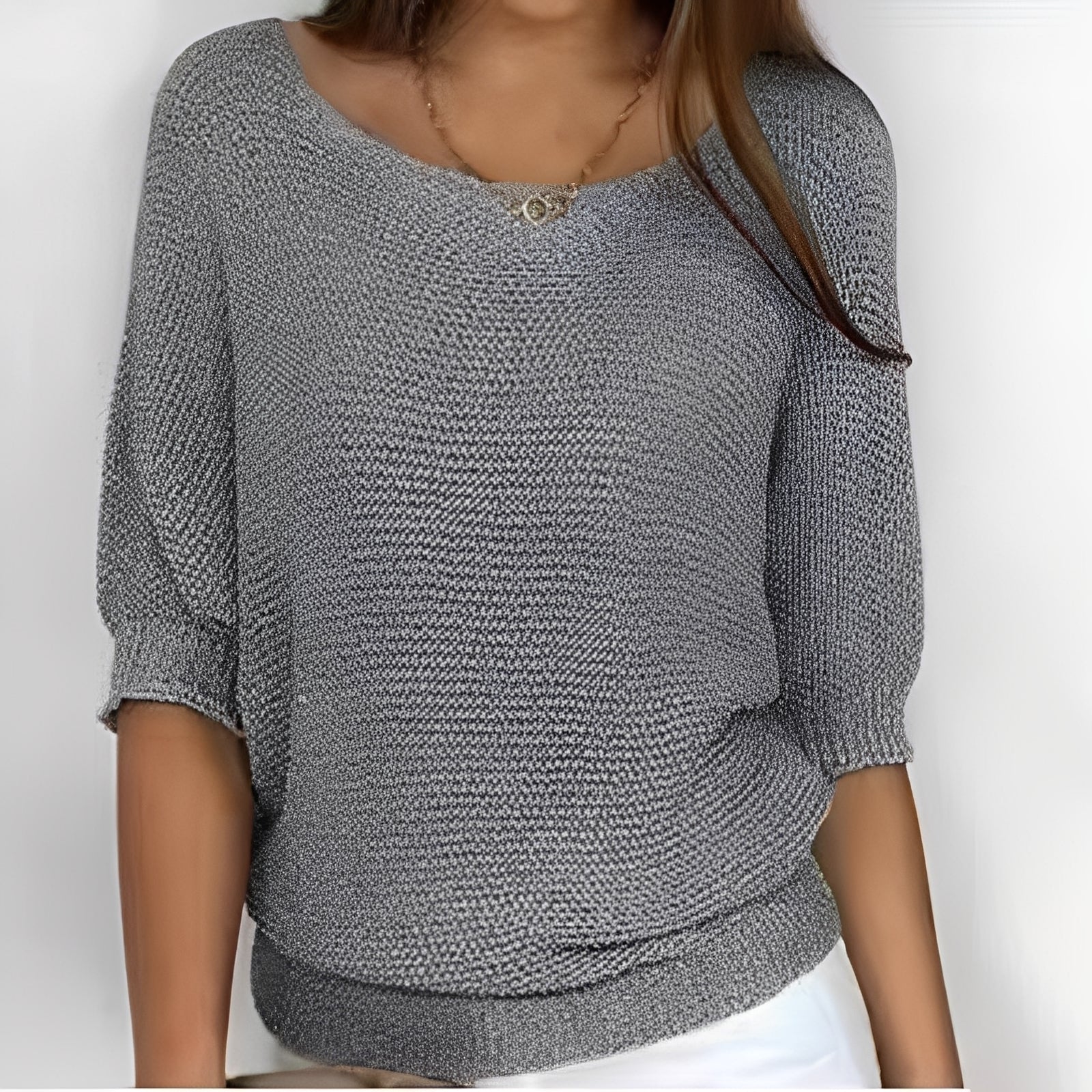 Victoria - Jersey cálido con cuello suave