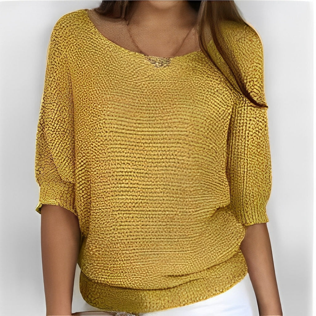 Victoria - Jersey cálido con cuello suave