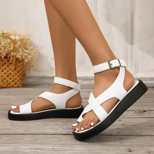 Aria - Sandalia Cruzada Negra