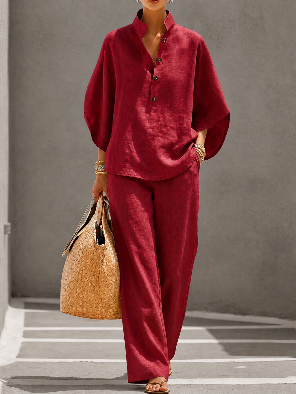 Ariel - Conjunto Lino Fluido