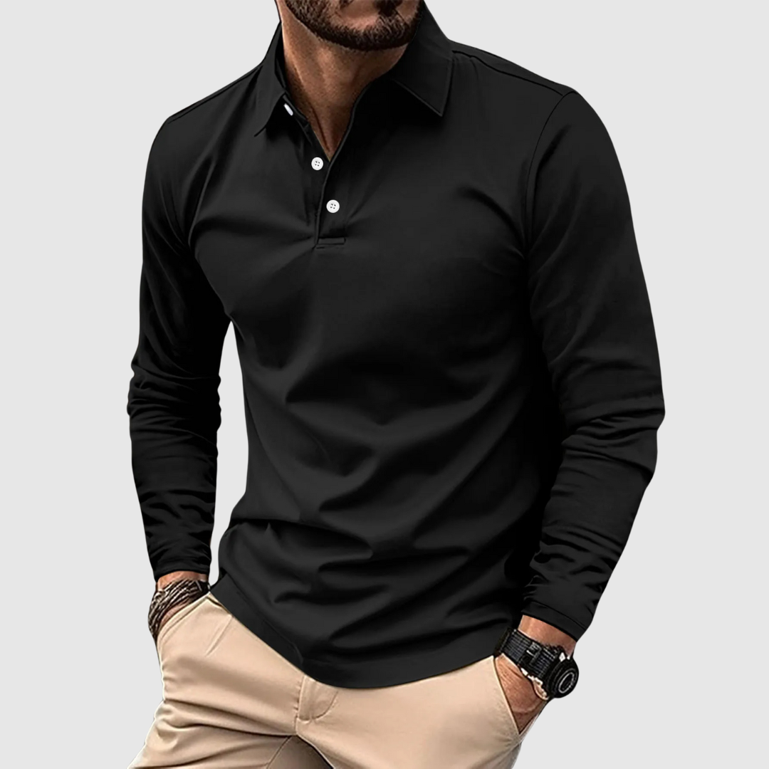 Sergio - Polo Premium Manga Larga