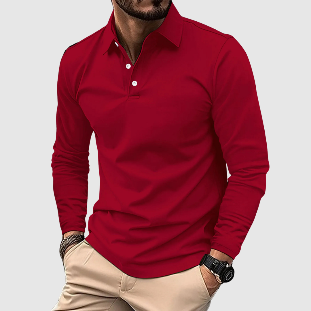 Sergio - Polo Premium Manga Larga