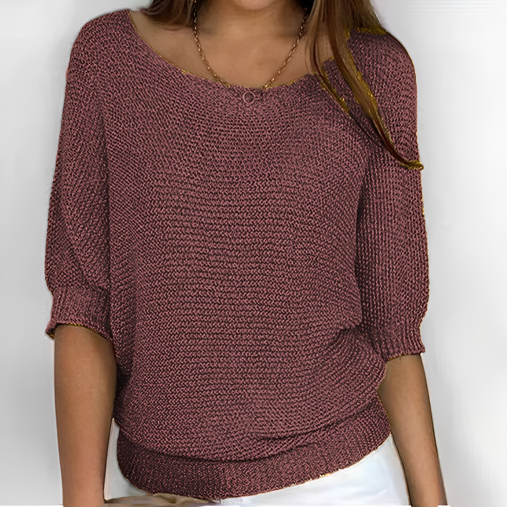 Victoria - Jersey cálido con cuello suave