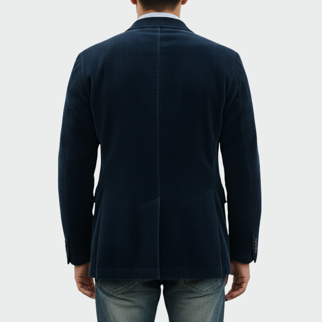 Rafael - Blazer y chaleco de terciopelo