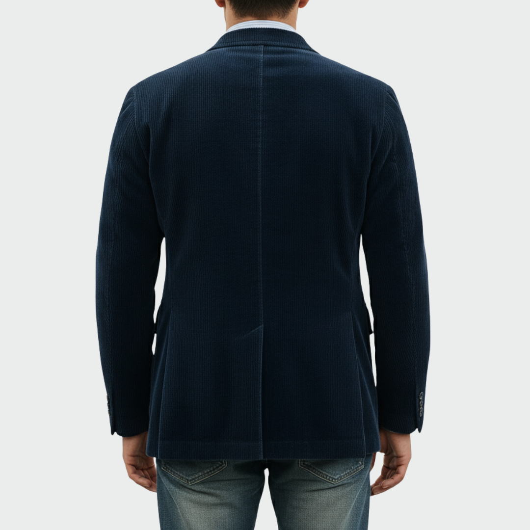 Rafael - Blazer y chaleco de terciopelo